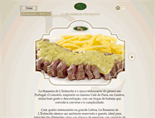 Tablet Screenshot of brasserieentrecote.pt